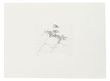 Jungfrau auf Einhorn, 1988

Radierung, 12 x 15 cm (Blattgröße 29,5 x 39 cm), gerahmt
25/200, signiert und nummeriert 

Ausrufpreis: 190,-